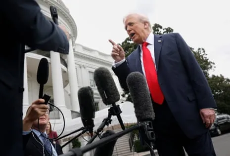 Ex-President Trump Clashes Down Under Journalist, Confirms Discussion with Anthony Albanese
